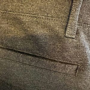 Charcoal quince straight leg ponte pant S